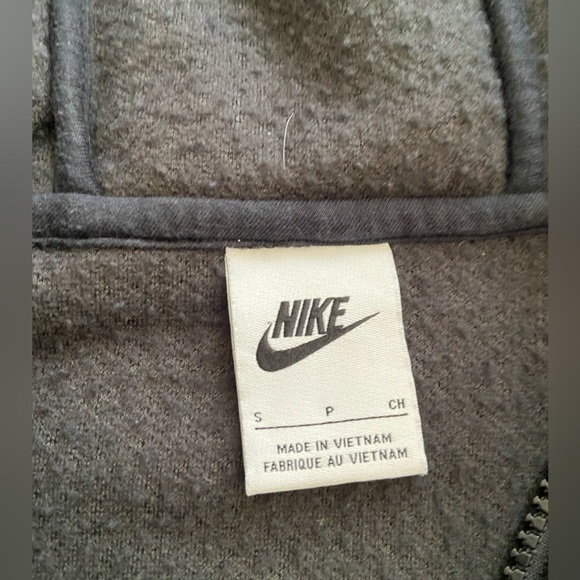 Nike youth fleece zip up winterized sweater size small - Picture 4 of 4